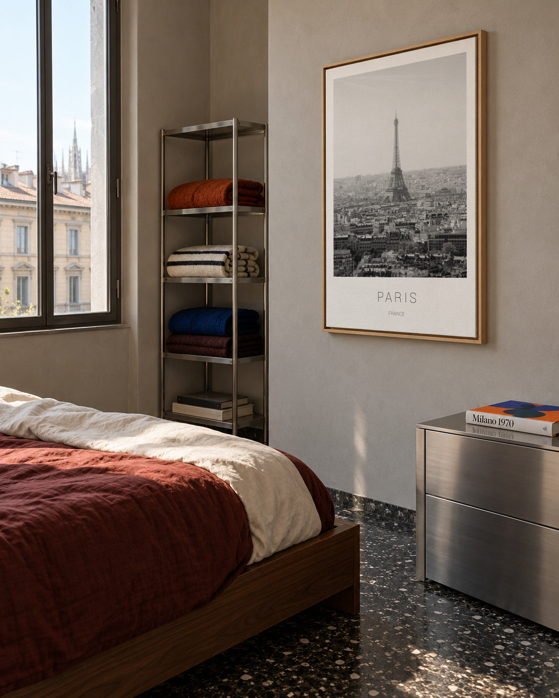 Paris - Framed canvas in an interior