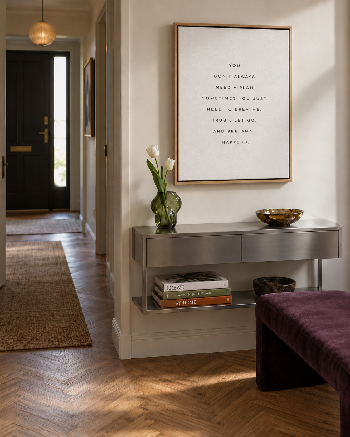 Plan quote - Framed canvas in an interior