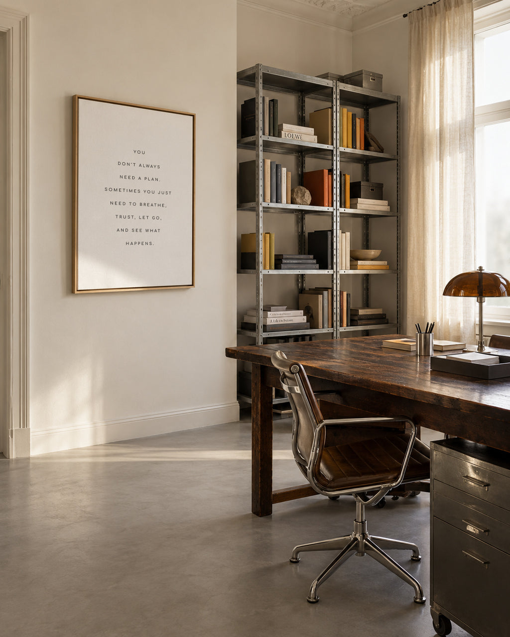 Plan quote - Framed canvas in an interior