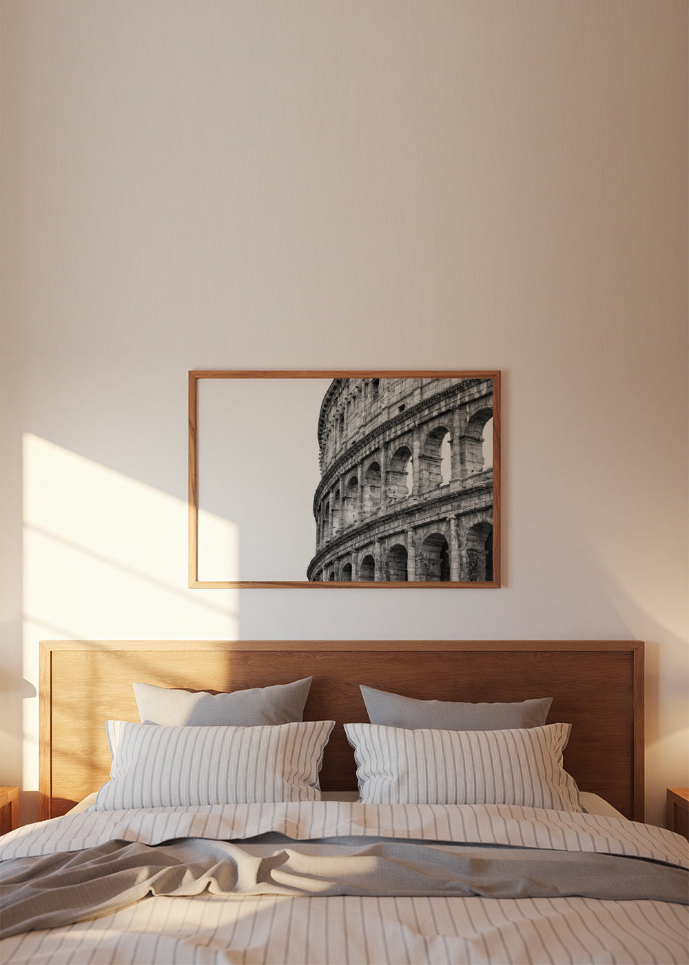 Coliseum - Framed poster in an interior