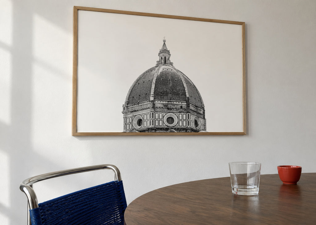 Santa Maria del Fiore - Framed poster in an interior