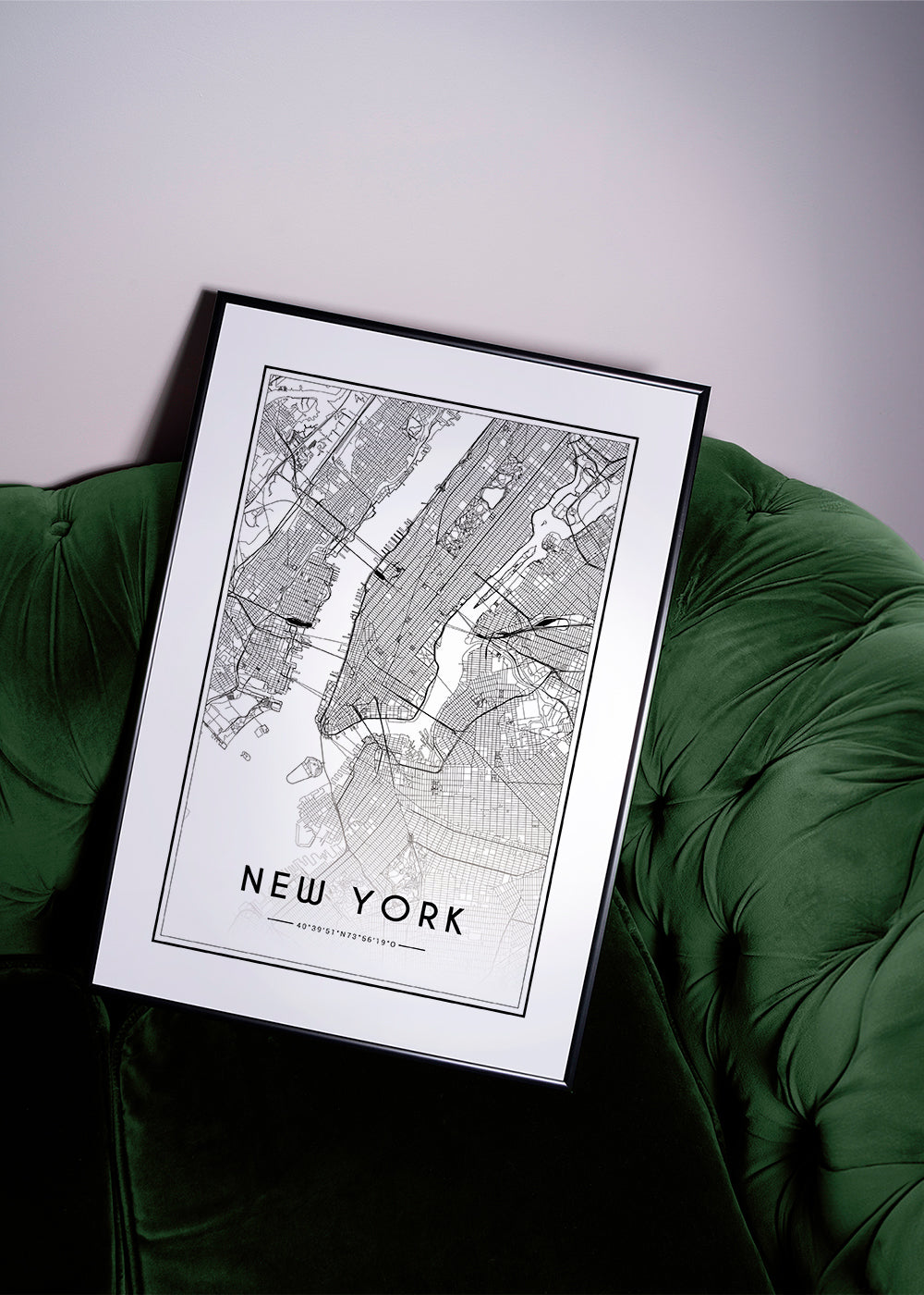 New York map