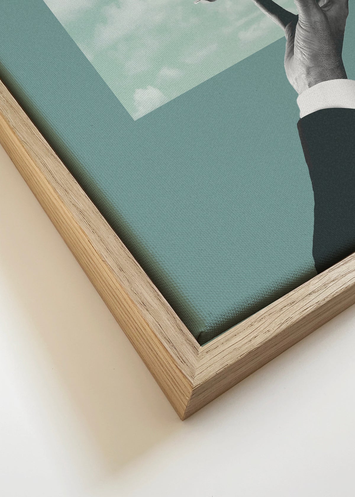Let's go dancing - Framed canvas detail