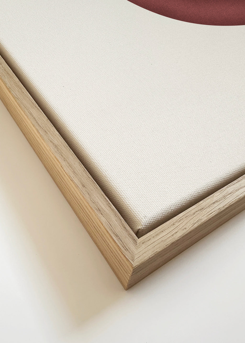 Let's reconnect - Framed canvas detail