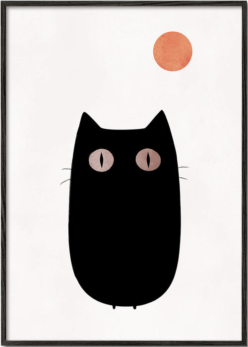 Minimalistische kat