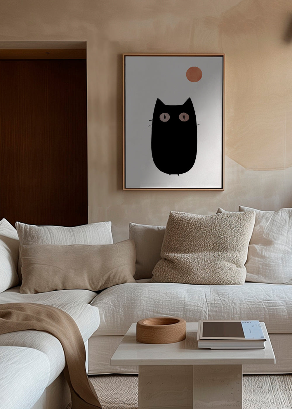 The cat