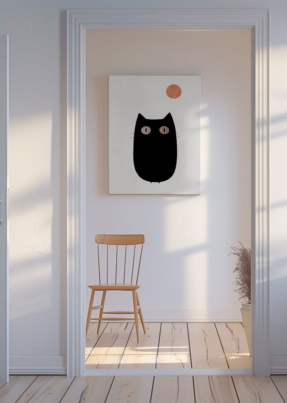The cat