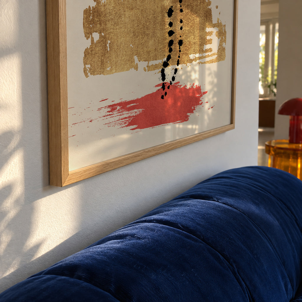 Drip drop - Framed poster detail