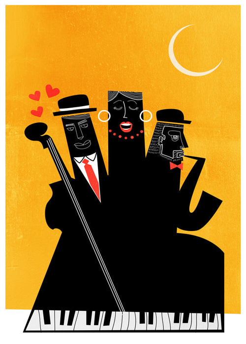 Jazz illustratie