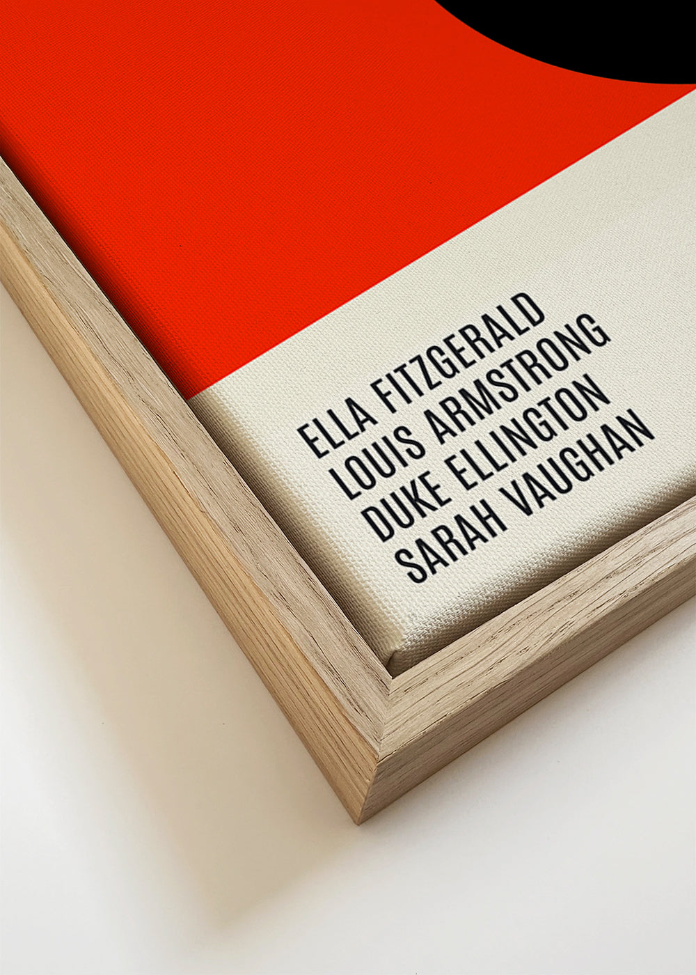 Vintage poster Jazz Day typografie
