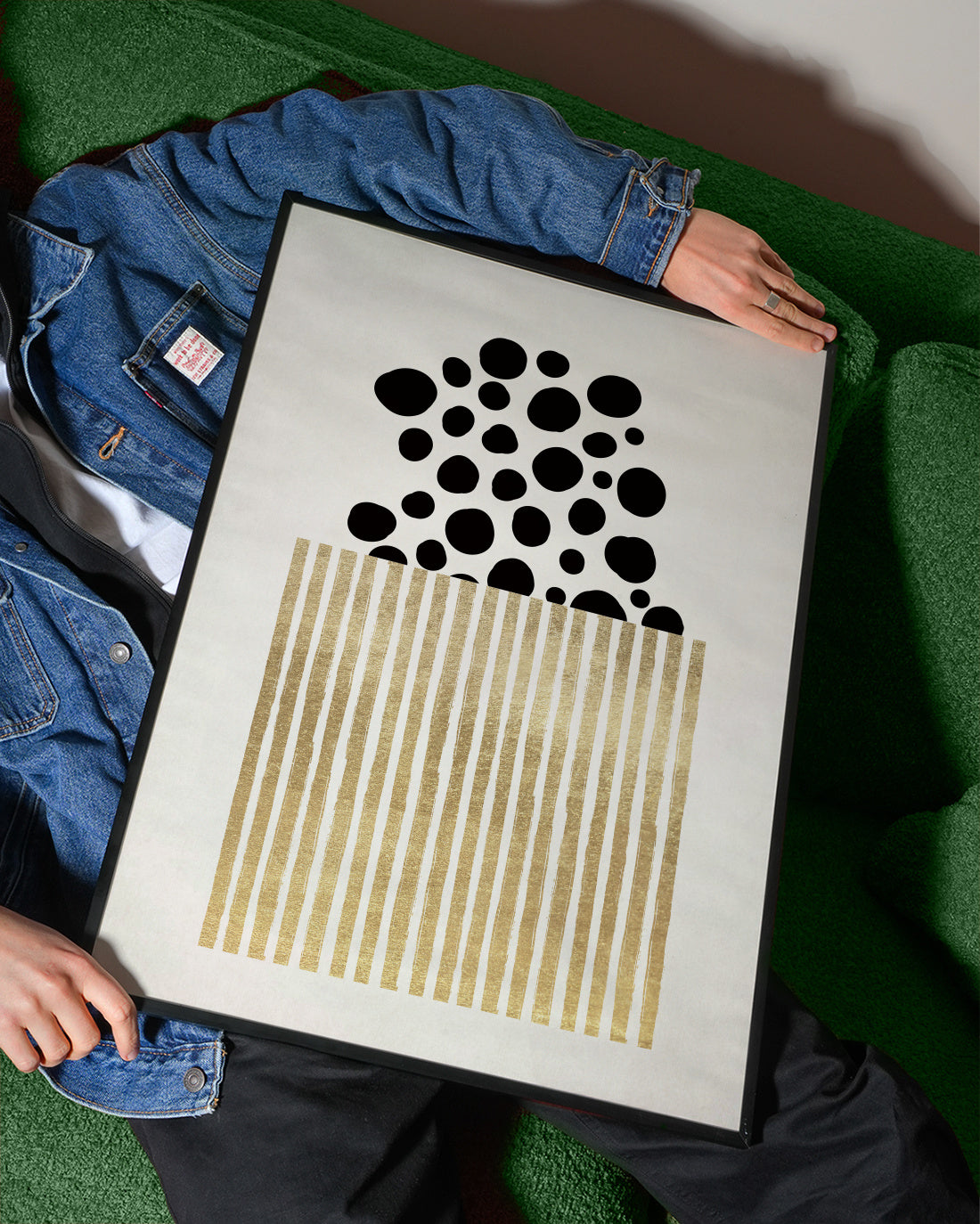 Popcorn - Framed poster detail