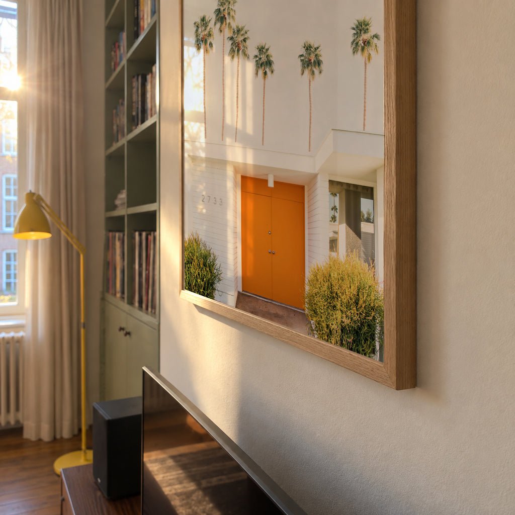 Palm Springs - Framed poster detail