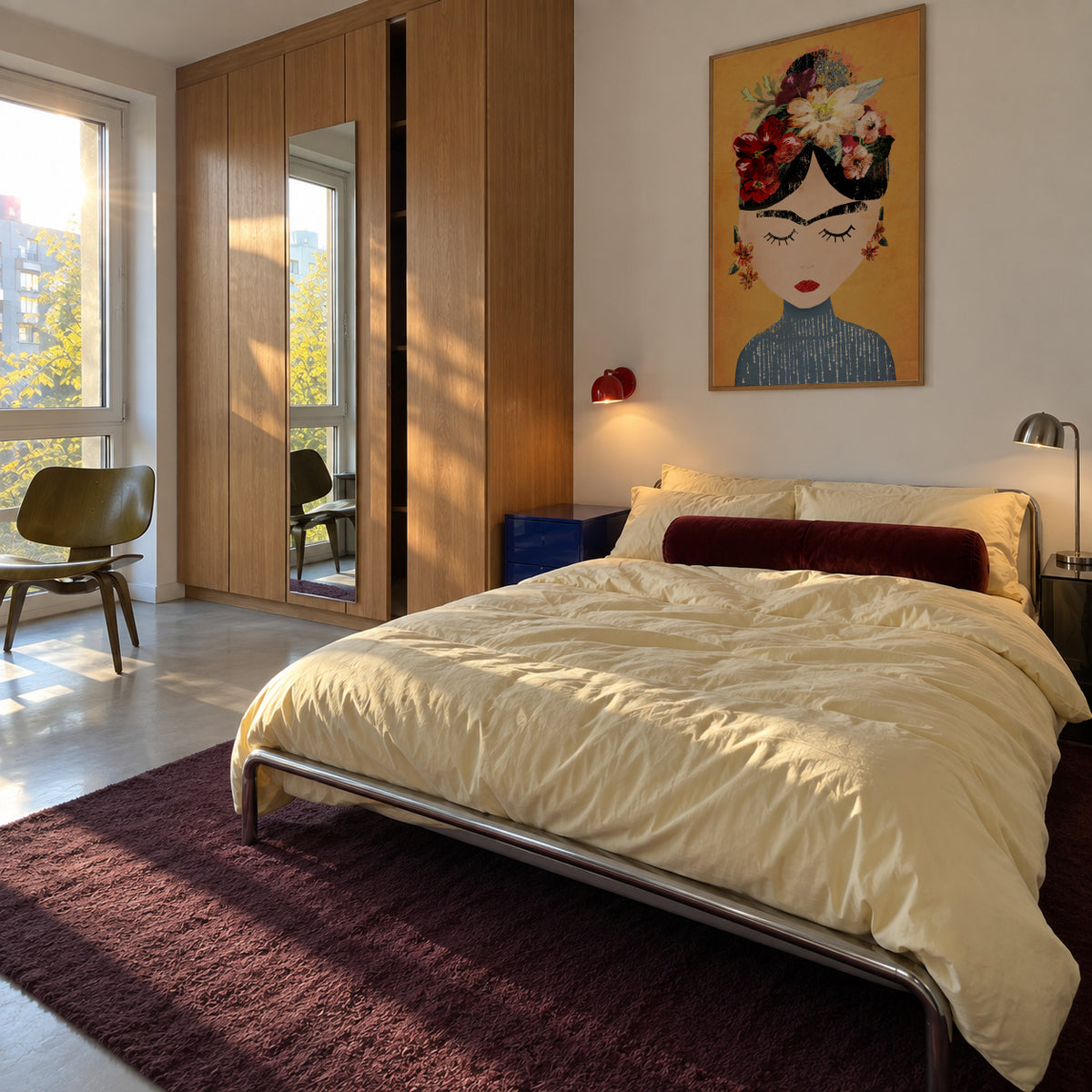 Frida - Framed poster in an interior