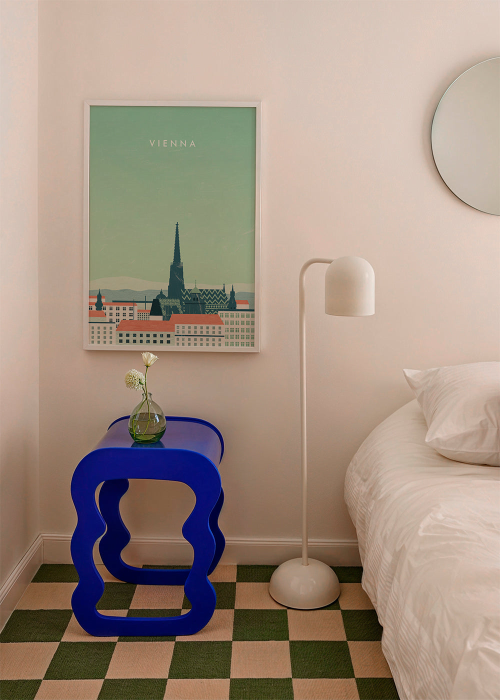Keuken kunst Vienna gestileerde skyline