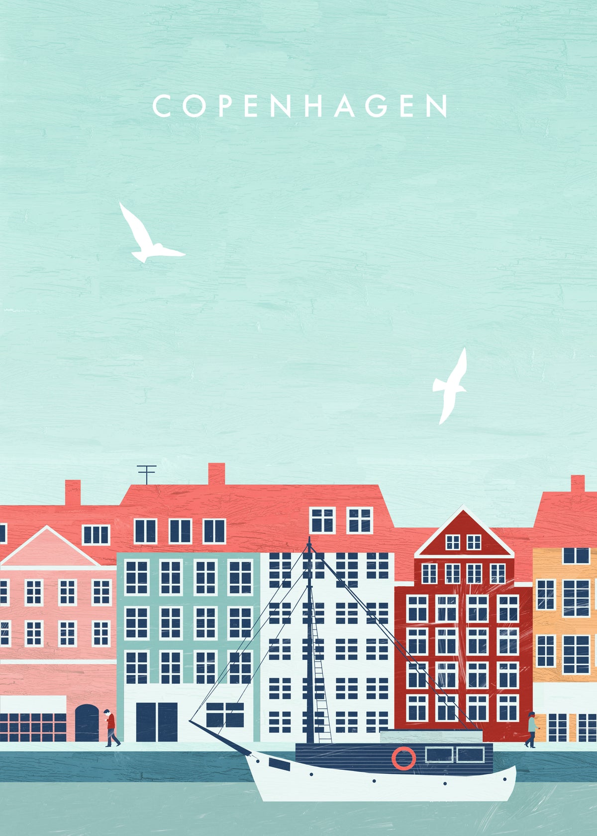 Copenhagen - Unframed art print