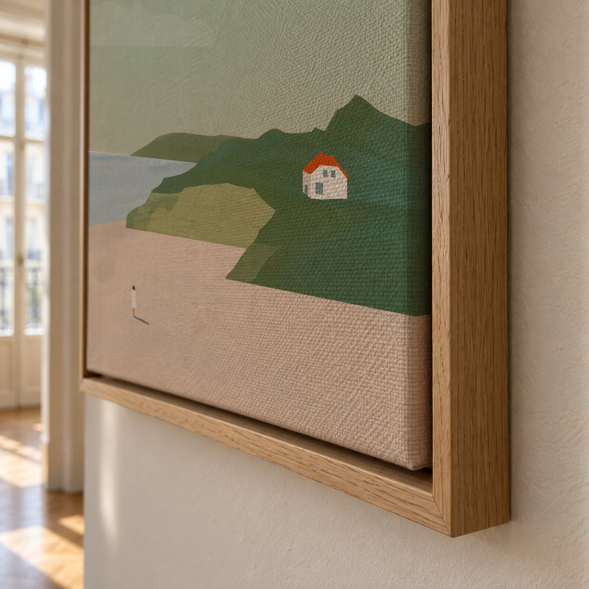 Denmark - Framed canvas detail