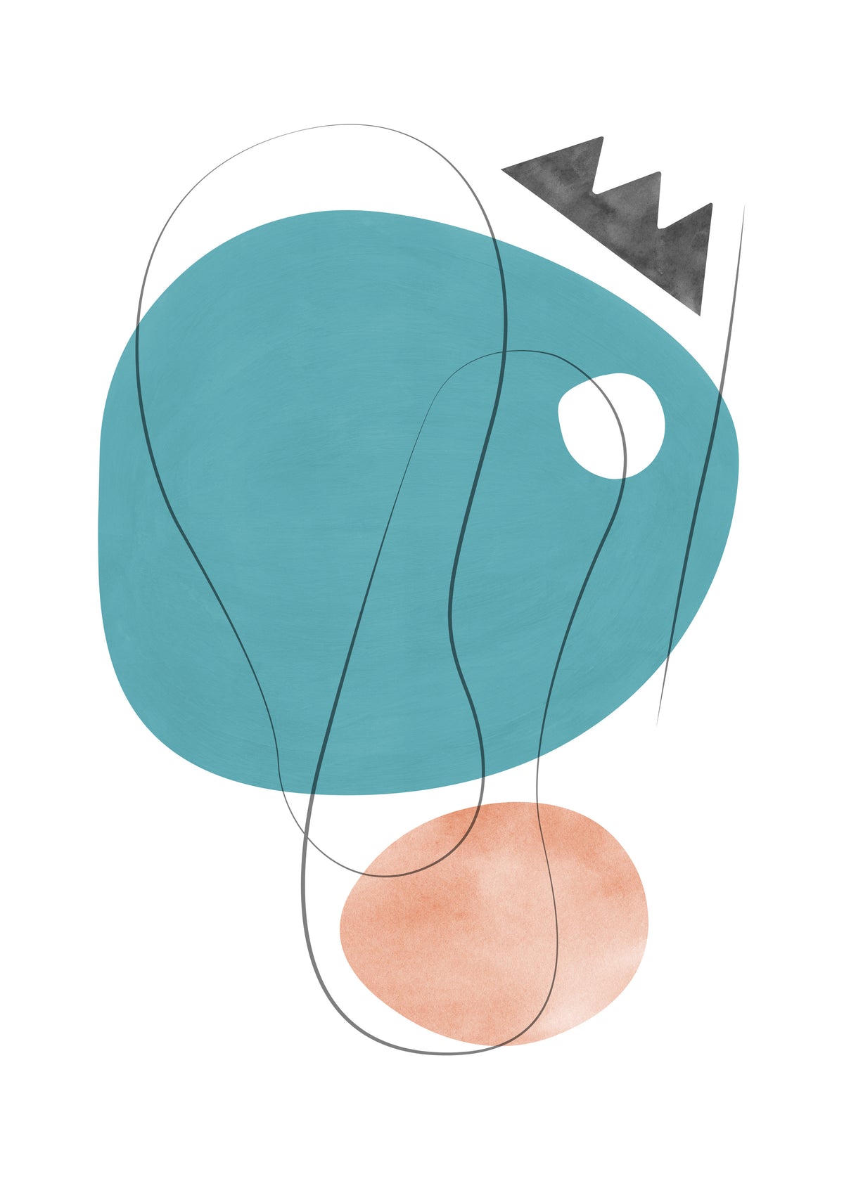 Abstract N 18 - Unframed art print