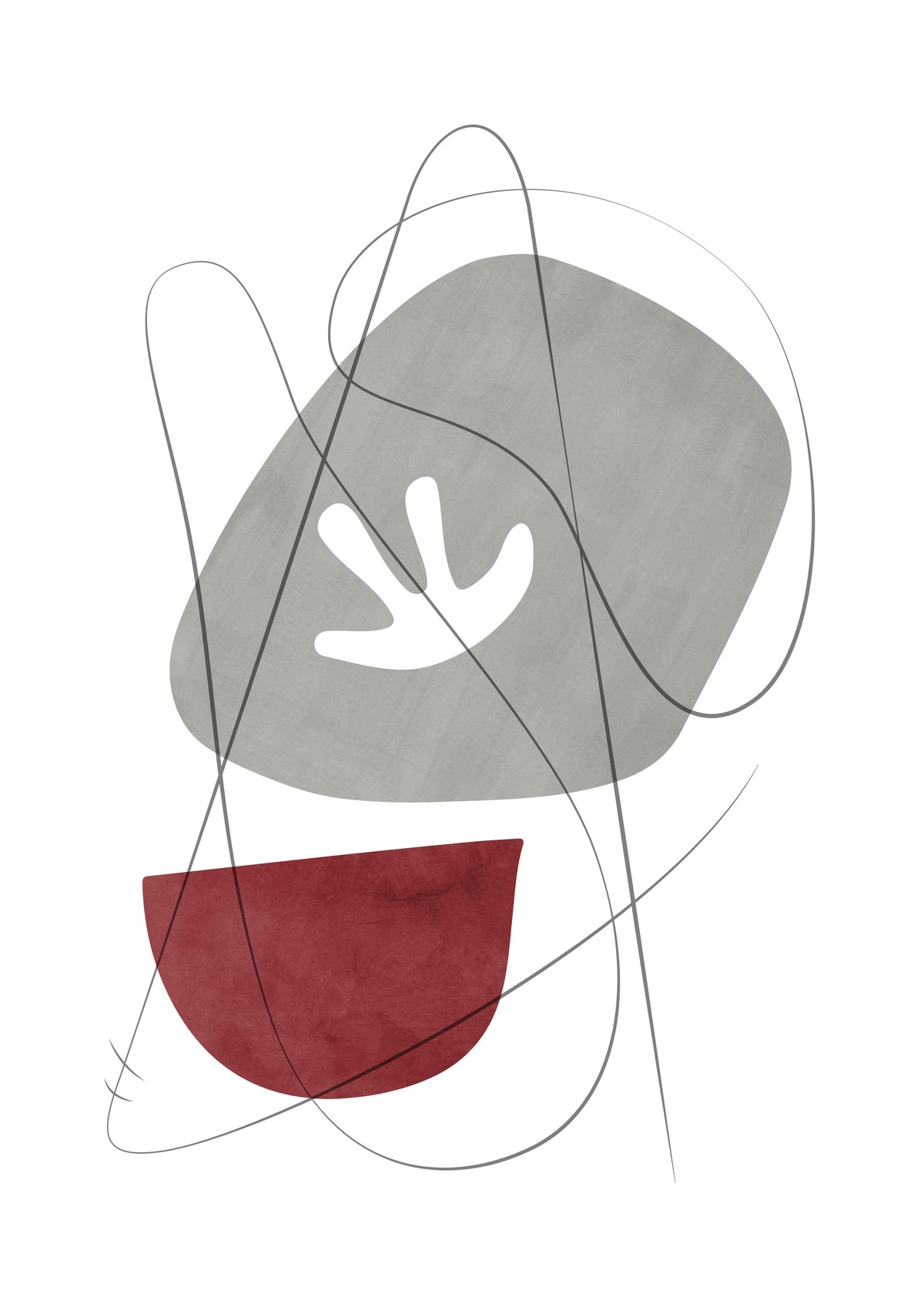 Abstract N 21 - Unframed art print