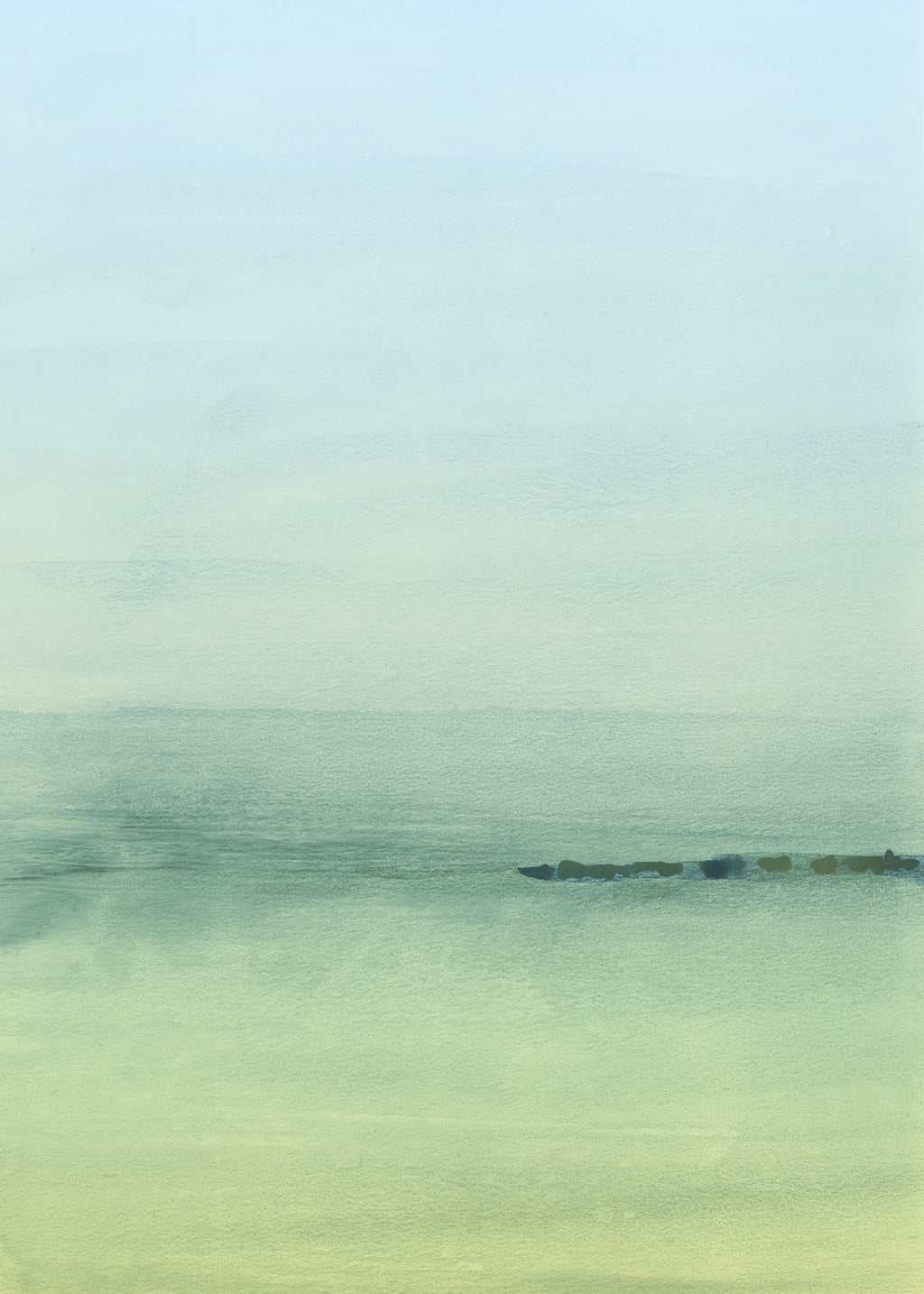 Watercolor Landscape N 5 - Unframed art print