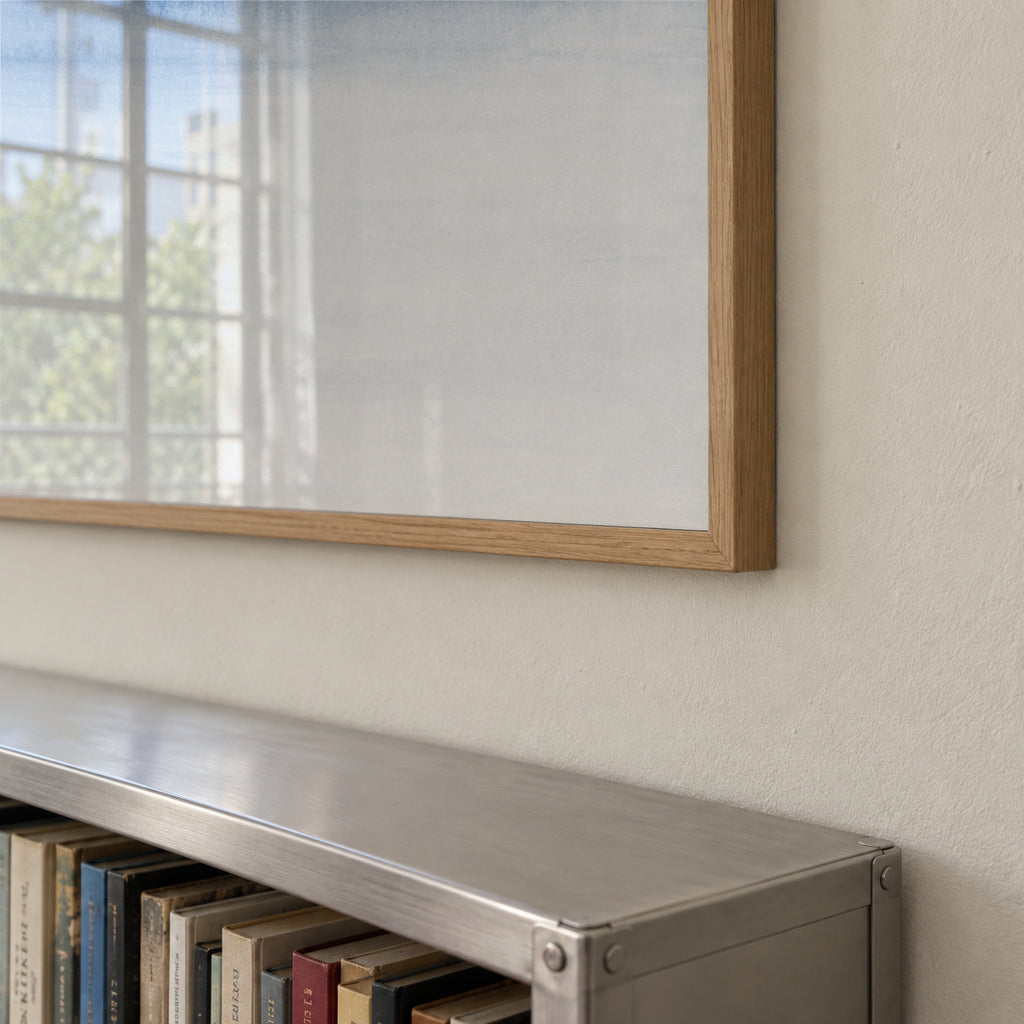 Watercolor abstraction N 16 - Framed poster detail