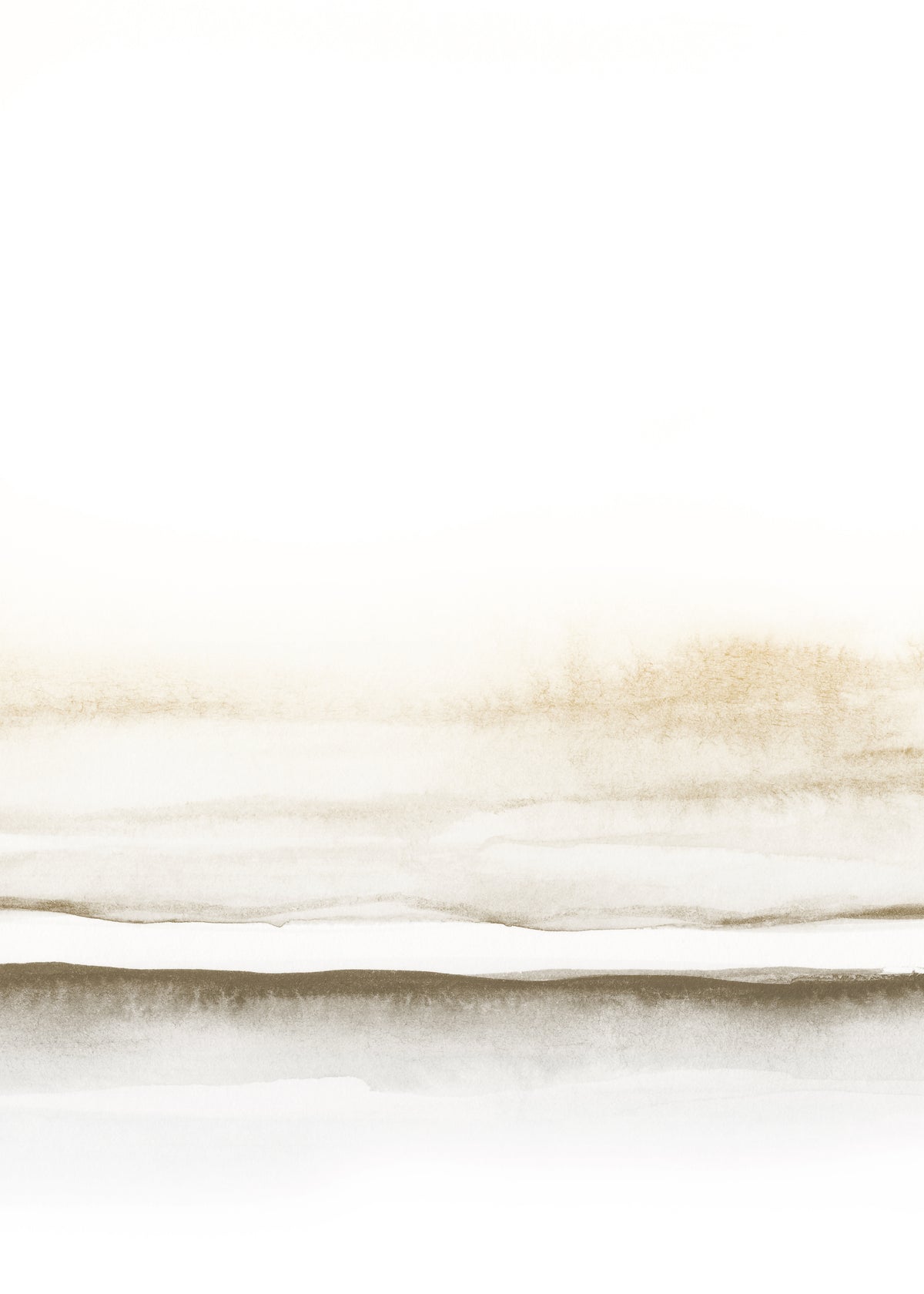 Watercolor Landscape N 36 - Unframed art print