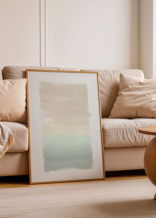 Abstract kunst pastel verticale vlakken