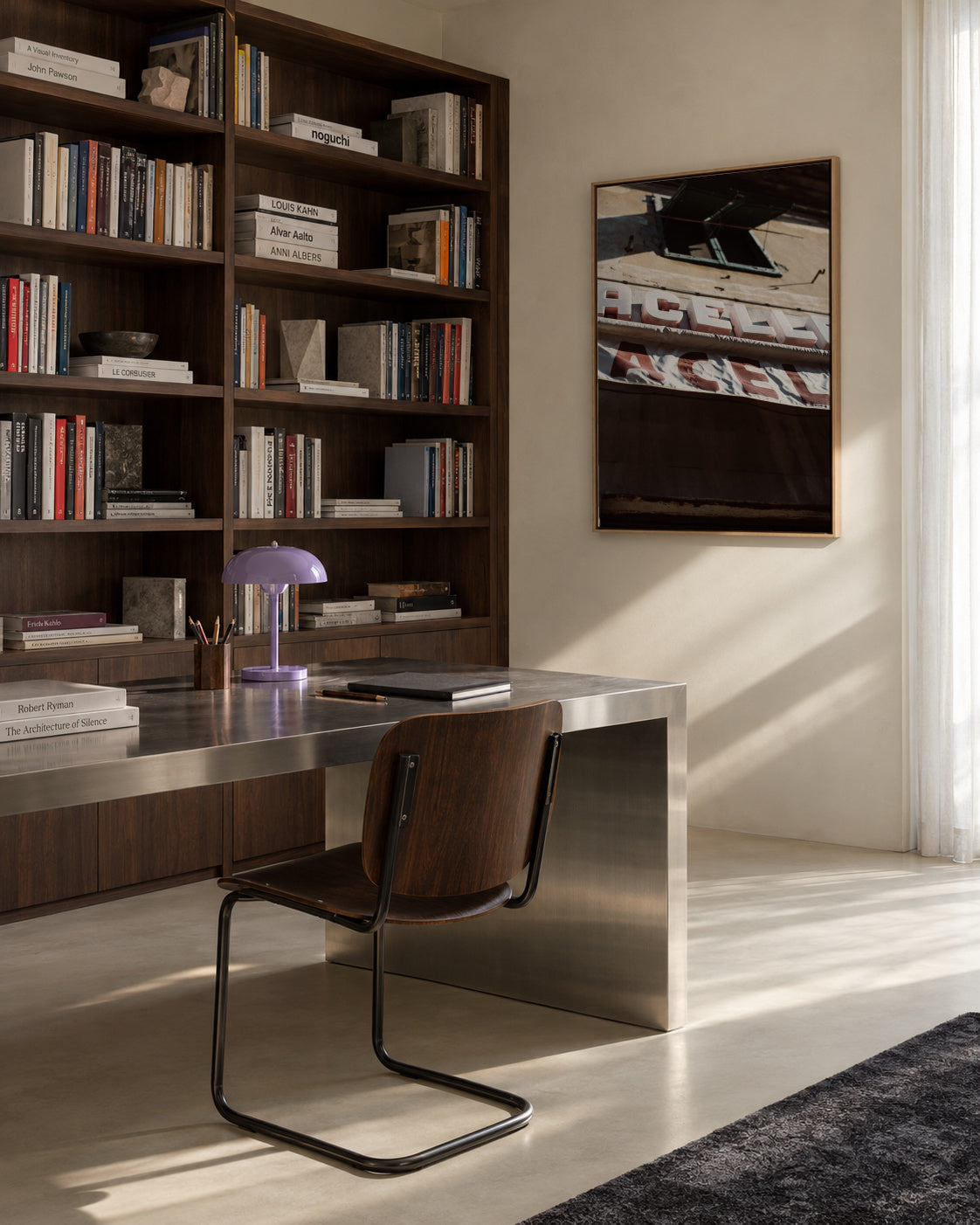 Macelleria - Framed canvas in an interior