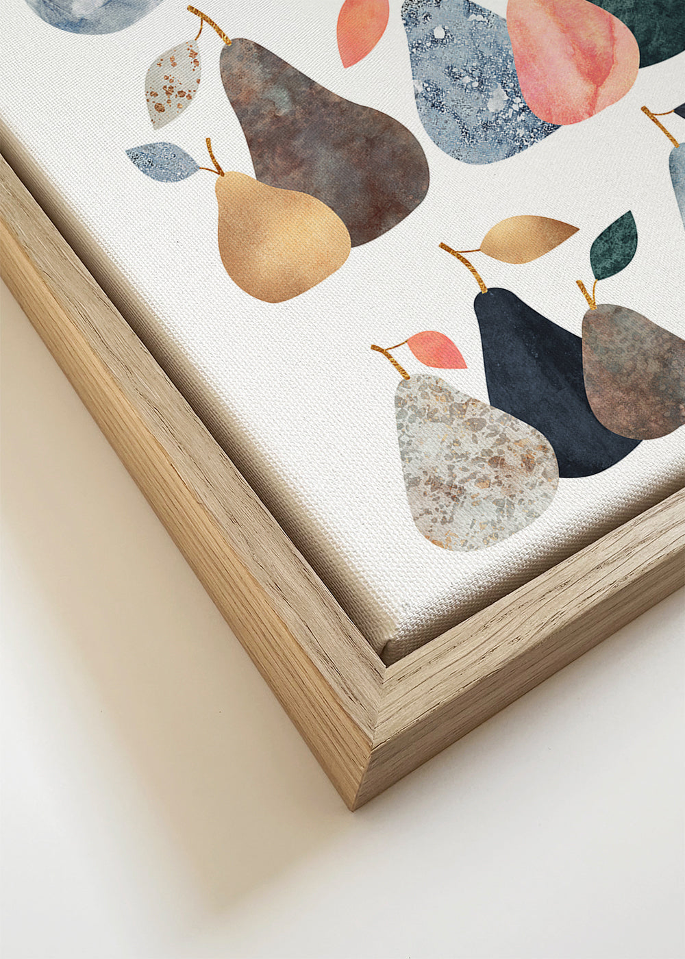 Keuken kunst: peren aquarel