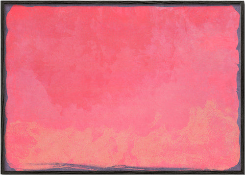 Fuchsia kleurvlak abstract werk