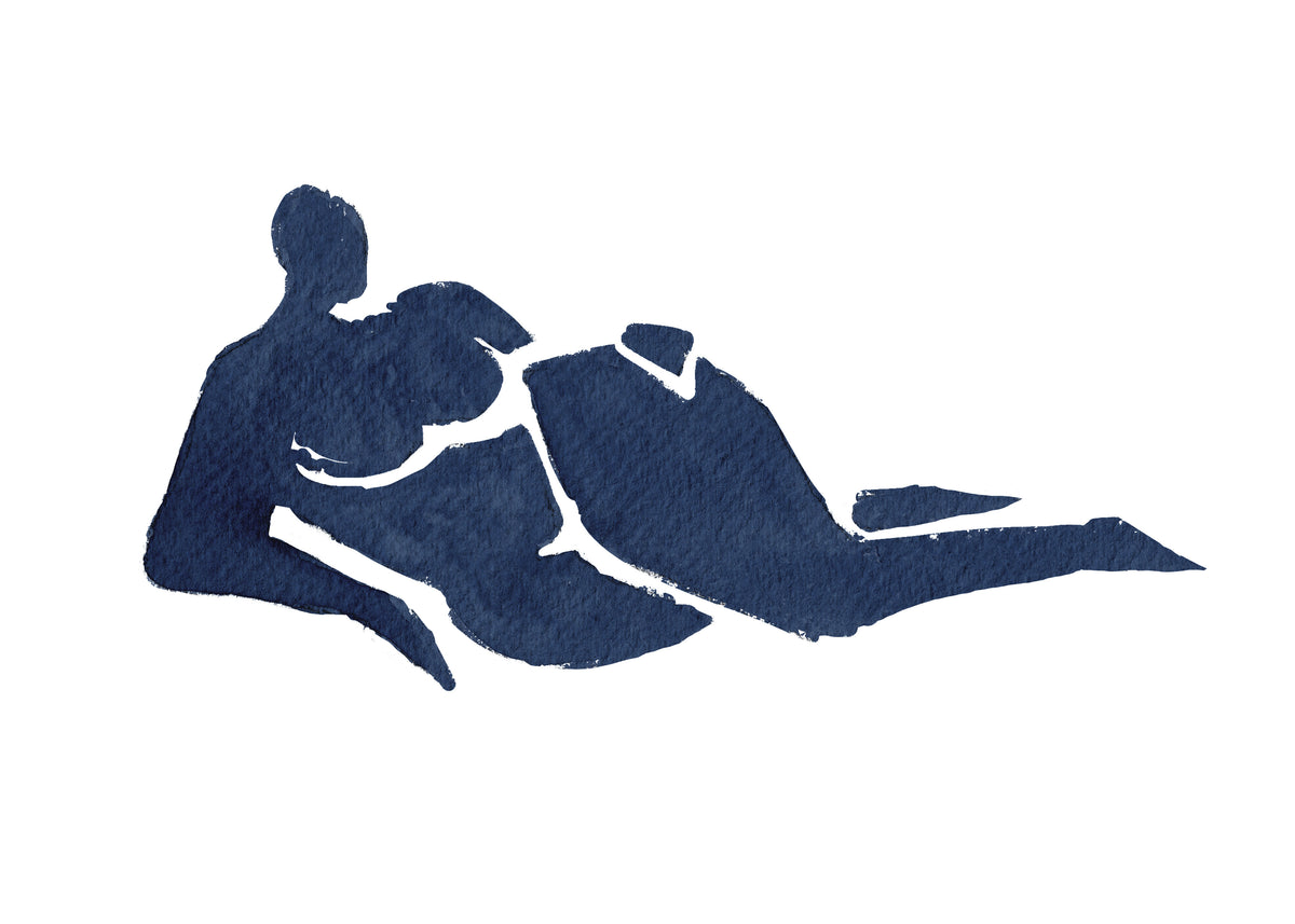 Lying Down - Unframed art print
