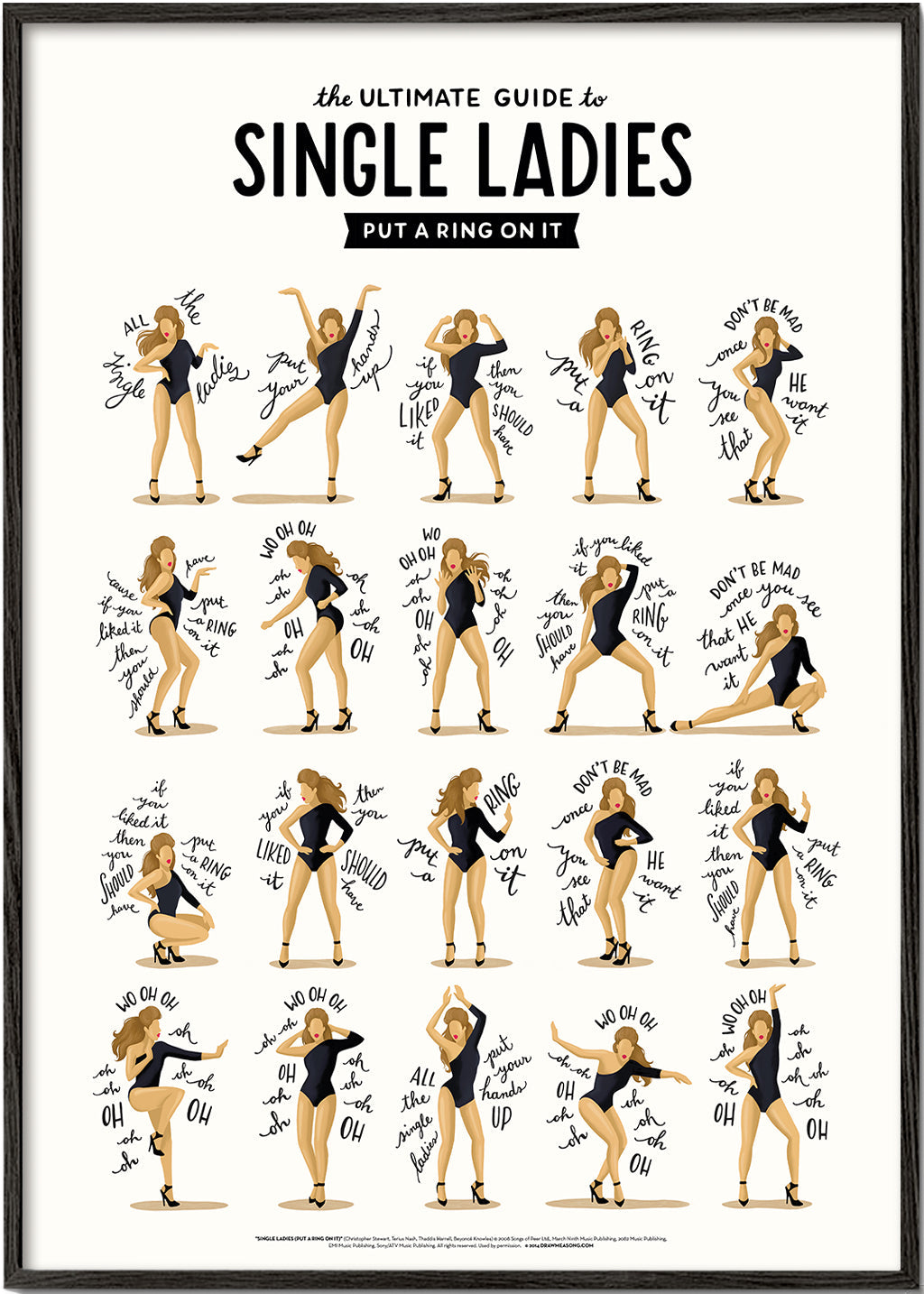 Illustratie Single Ladies reeksen