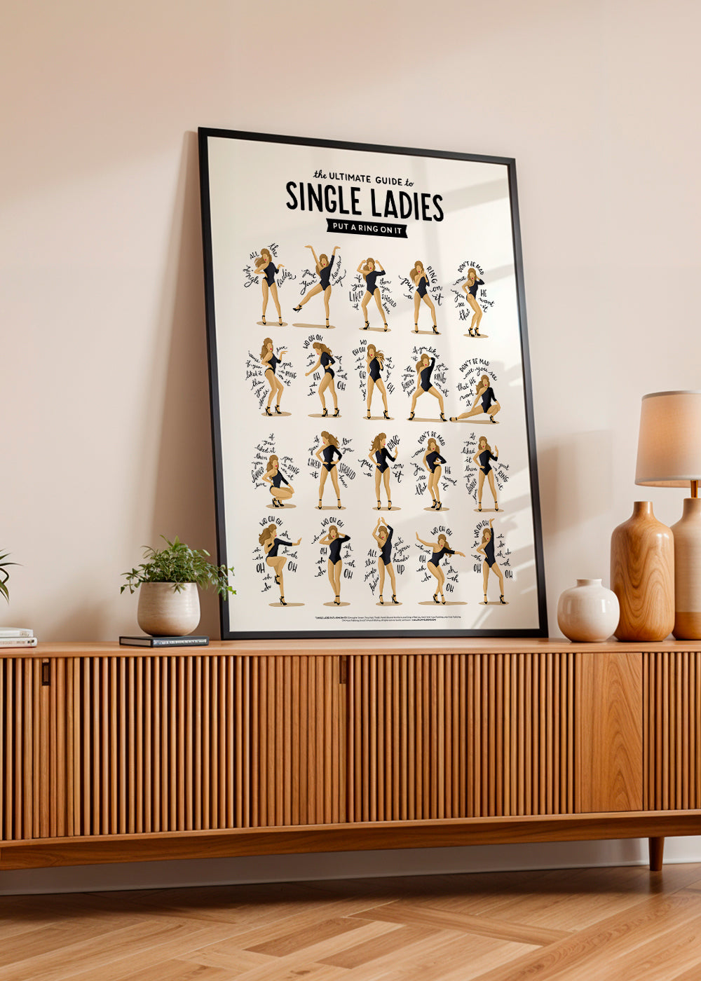 Illustratie Single Ladies reeksen