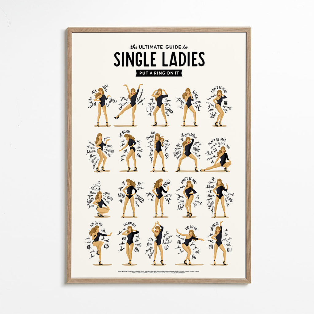 Illustratie Single Ladies reeksen