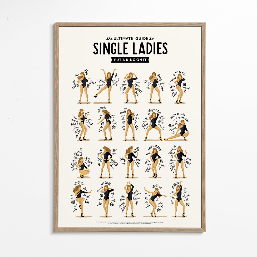 Illustratie Single Ladies reeksen