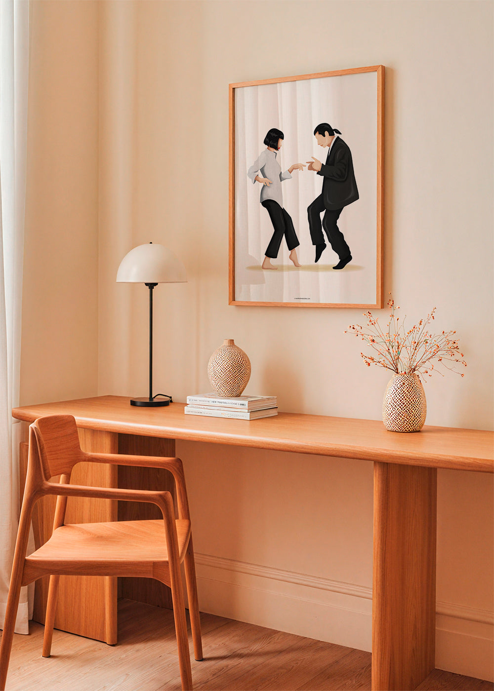 Illustratie dansend koppel