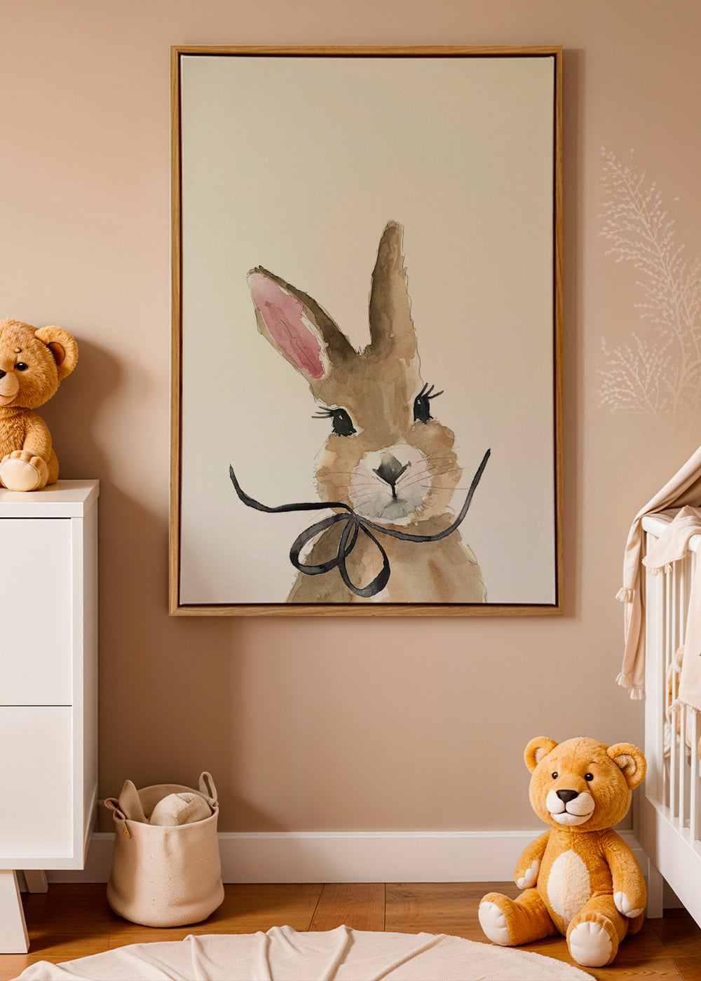 Bunny with bow