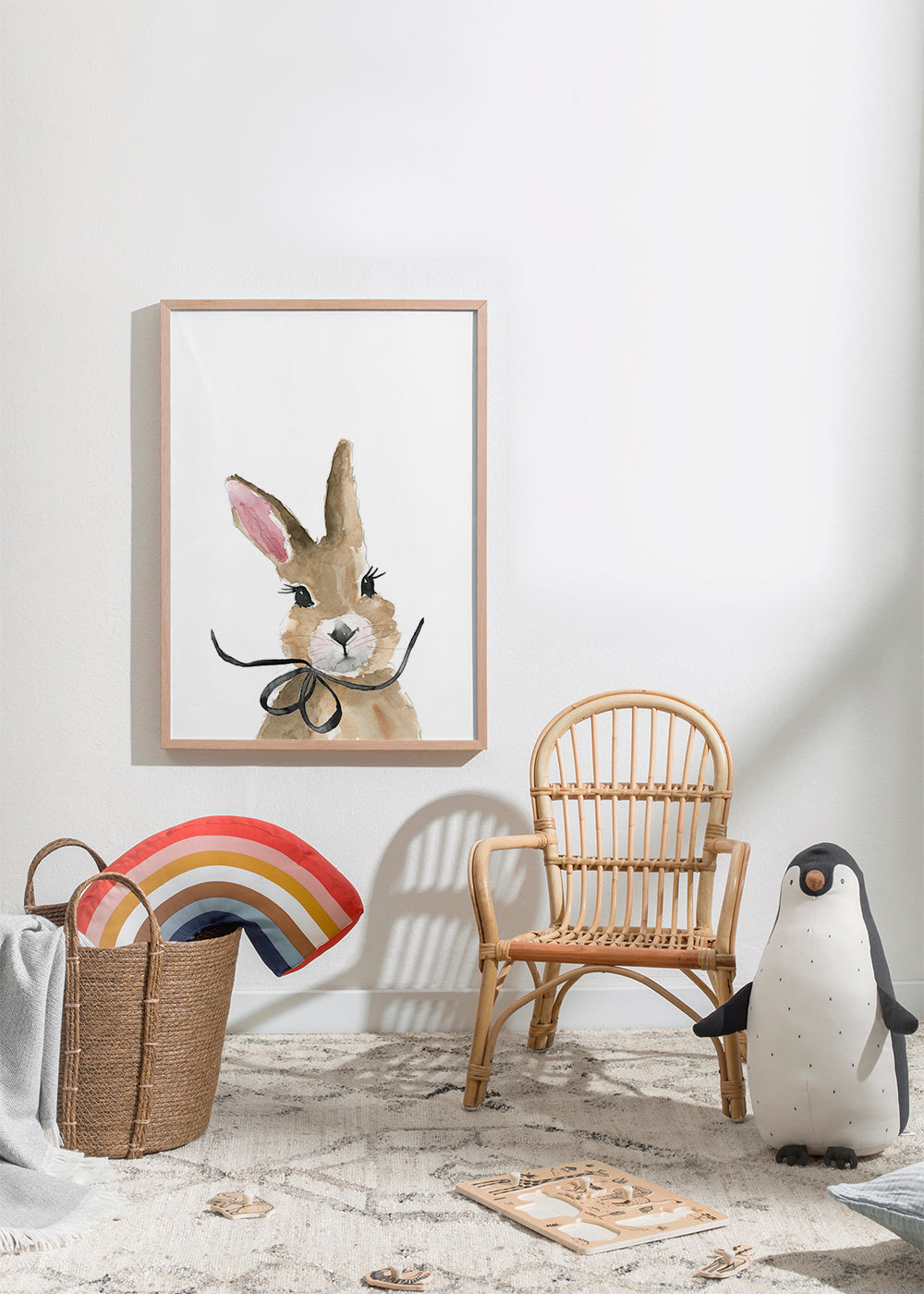 Bunny with bow