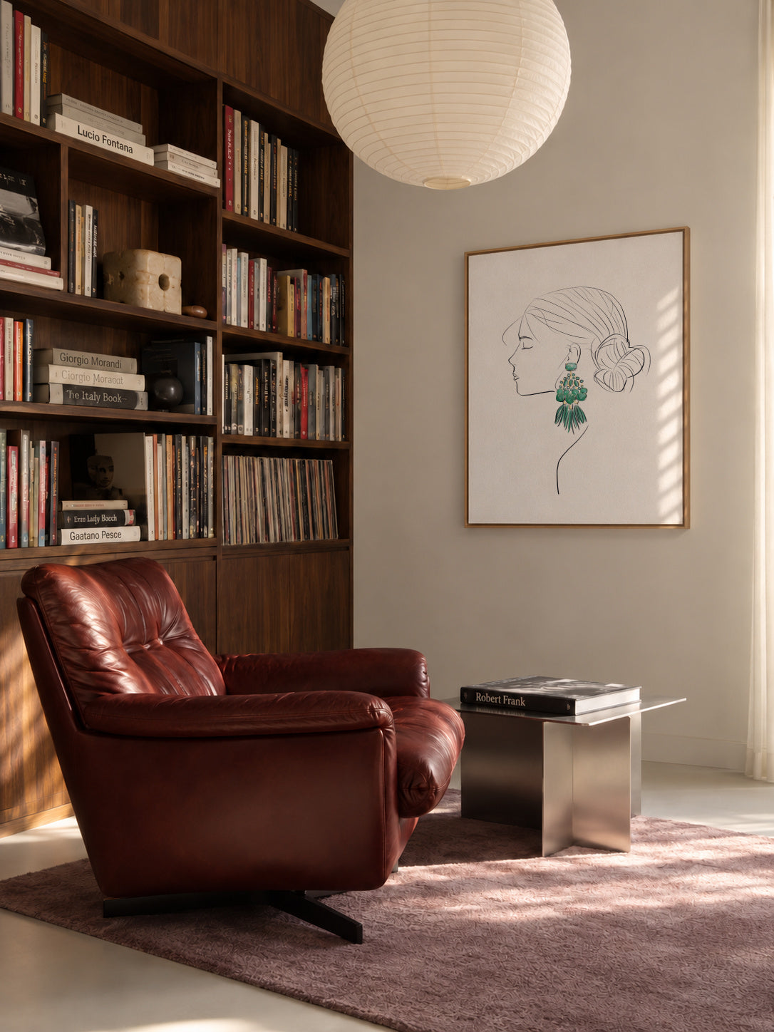 Aerin - Framed canvas in an interior