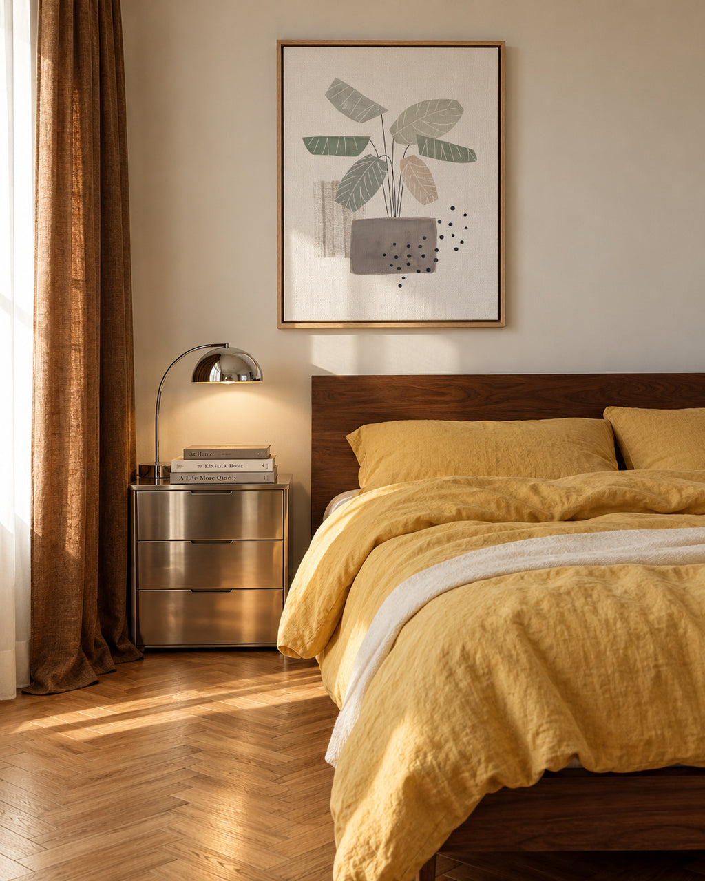 Plant - Framed canvas in an interior