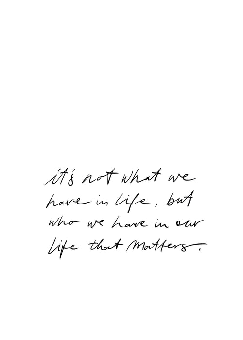 Matters - Unframed art print