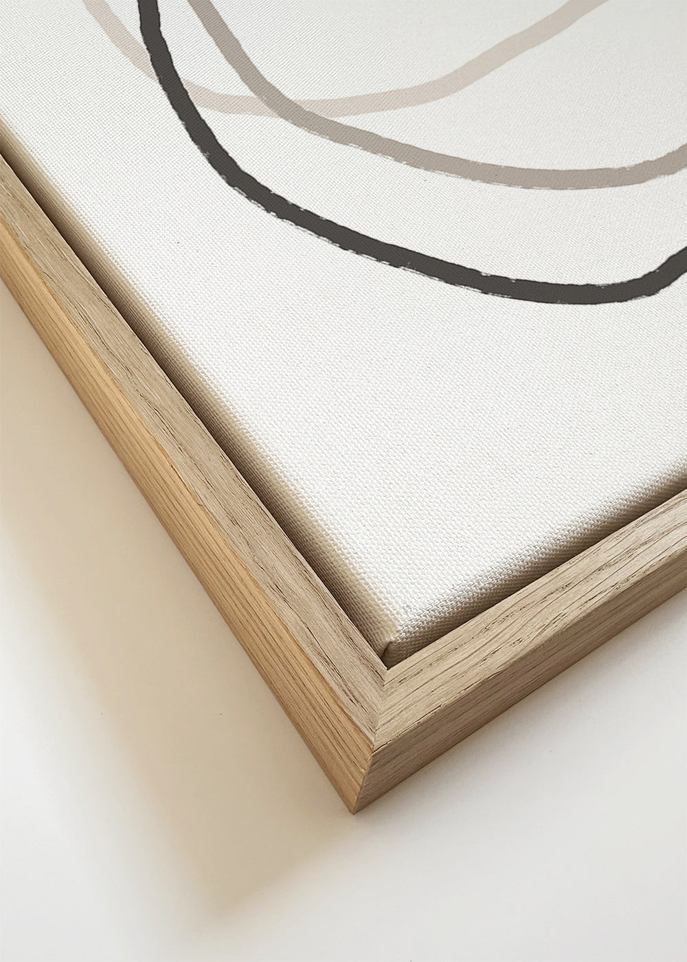 Minimalistisch ontwerp lineaire vazen compositie
