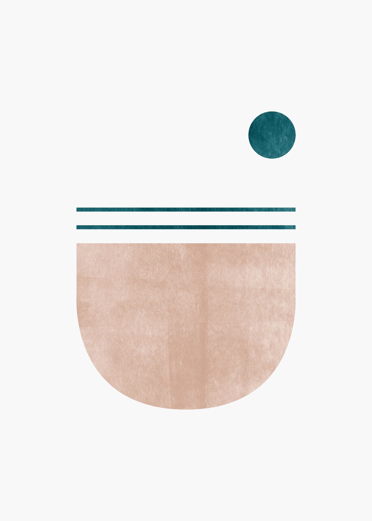 Geometric No 05 - Unframed art print