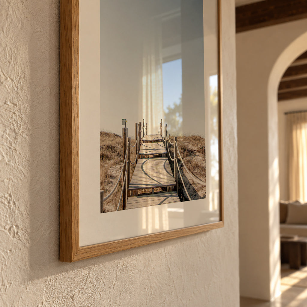 Formentera VII - Framed poster detail