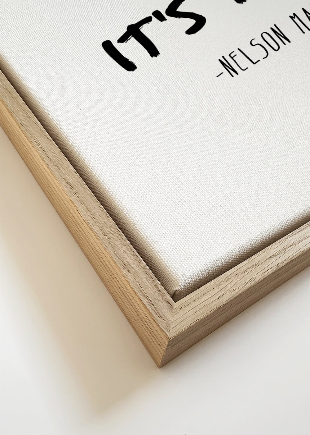 Minimalistische quote poster