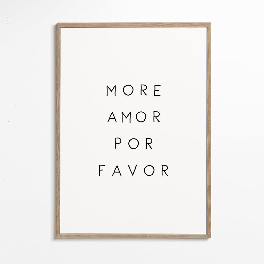 Zwart-wit poster met gecentreerde typografische tekst