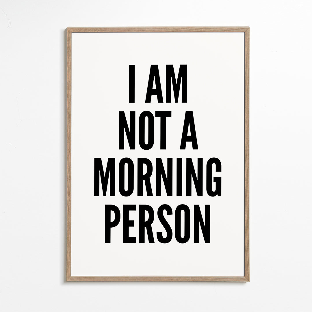 Morning Person
