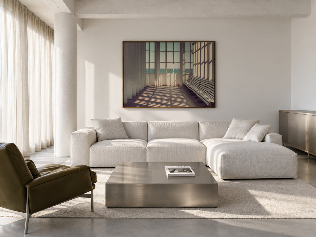 Ostsee - Framed canvas in an interior