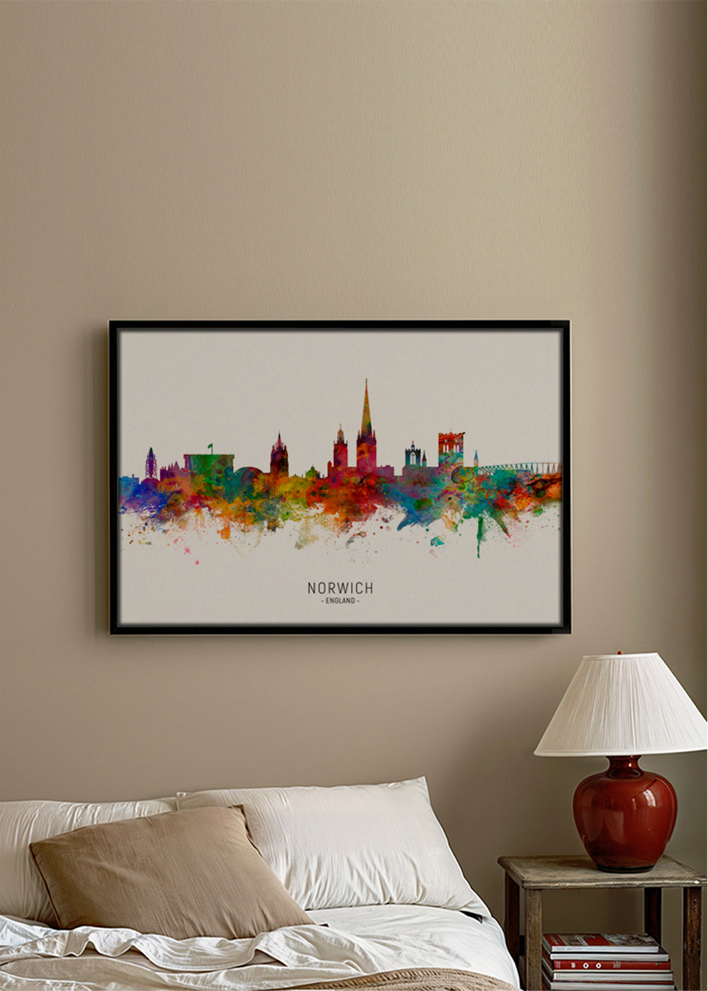 Norwich skyline multicolour