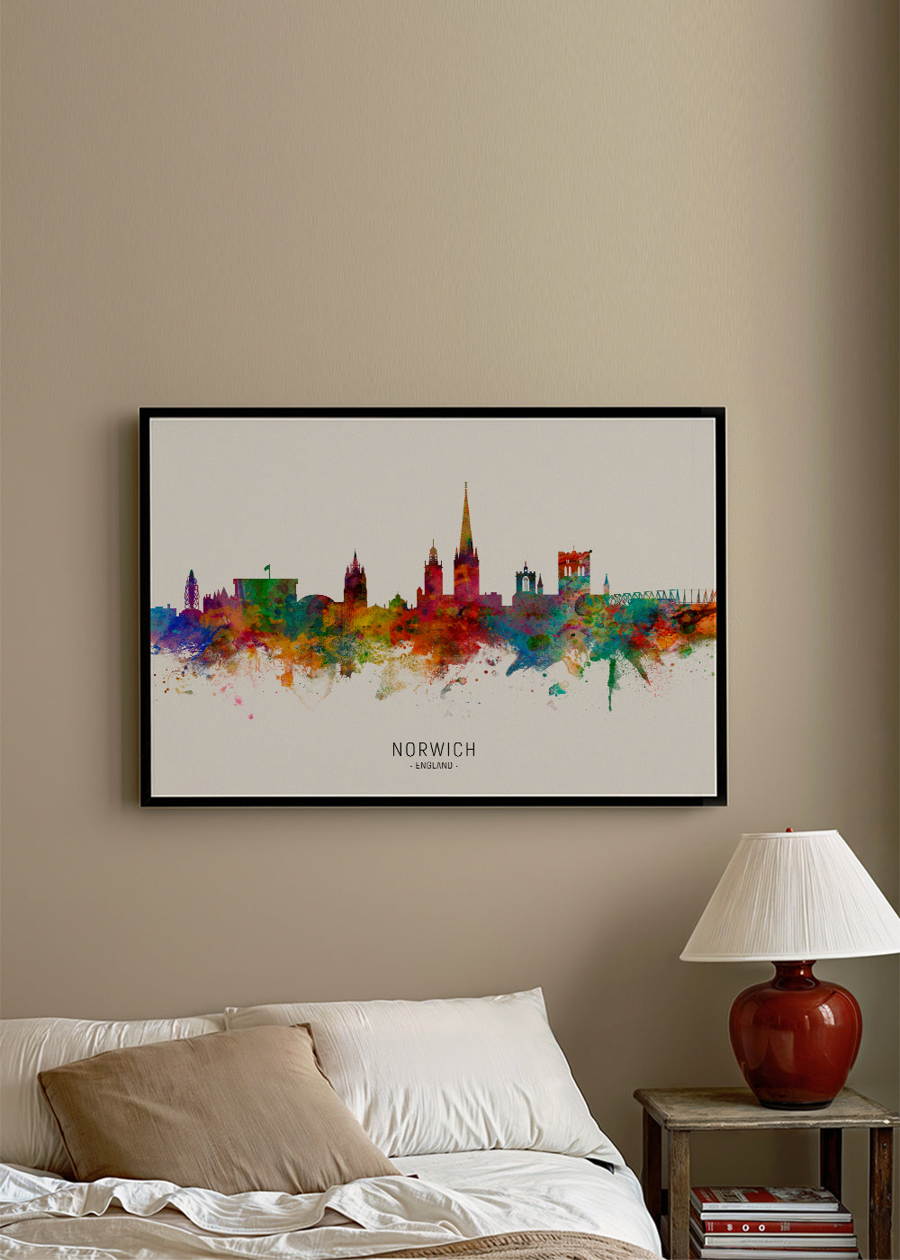 Norwich skyline multicolour