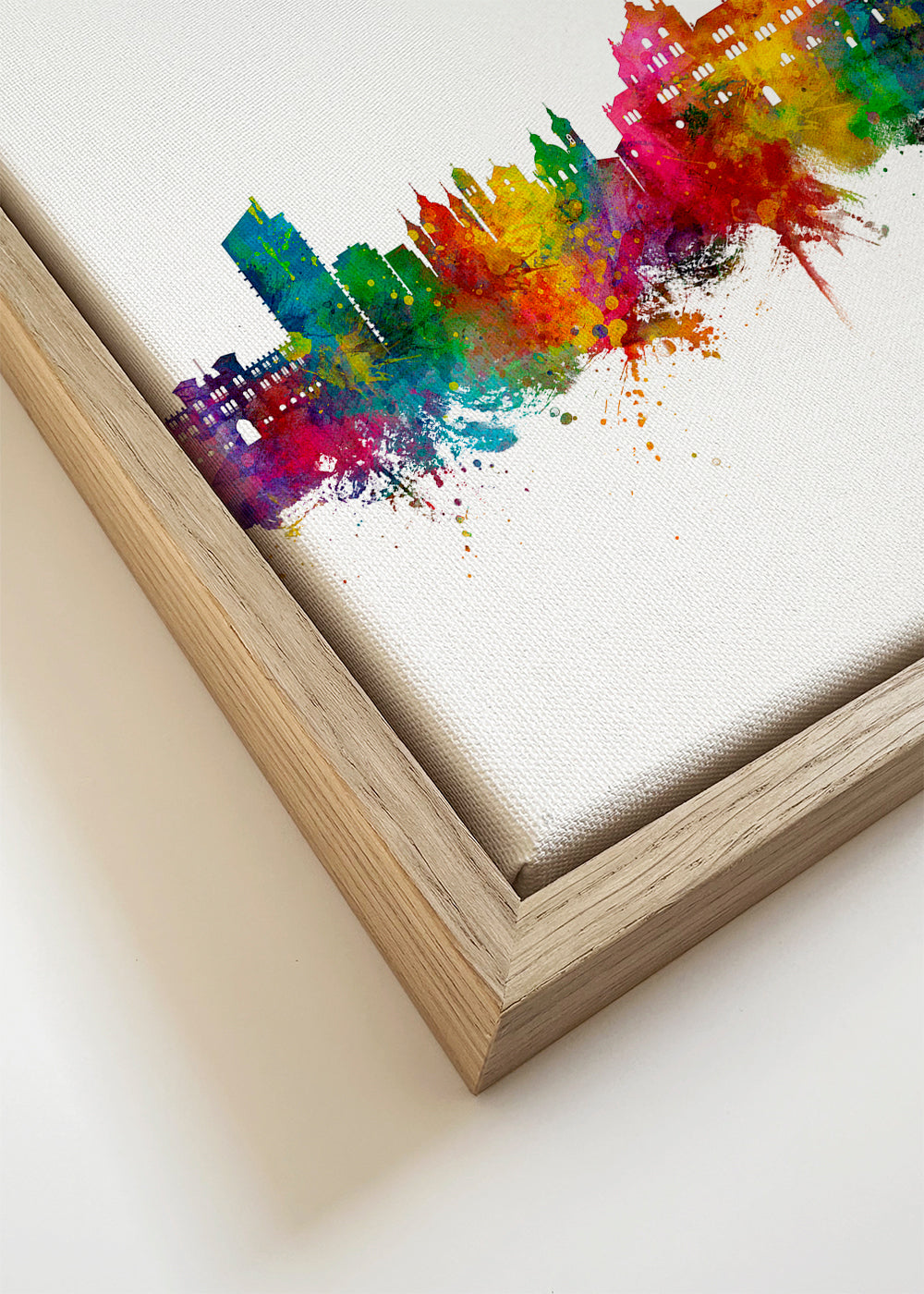 Keuken kunst Granada kleurrijke skyline